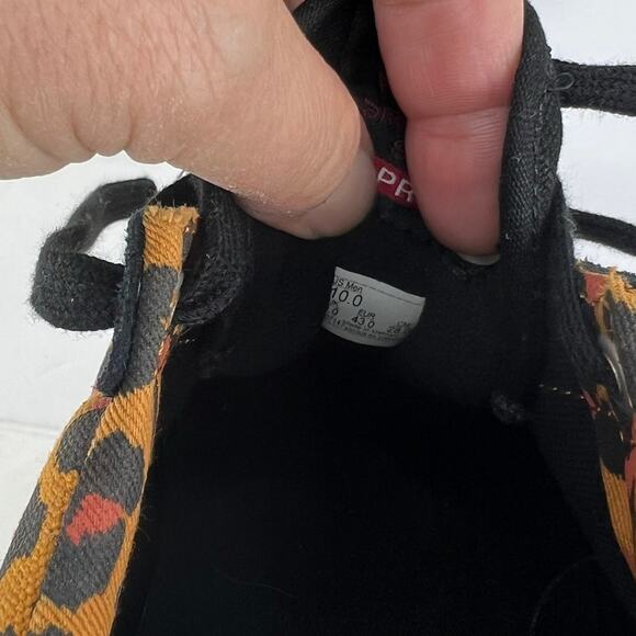 NEW Vans Old Skool Pro UltraCush Punk Black White Animal Print Size 10 - Picture 7 of 10